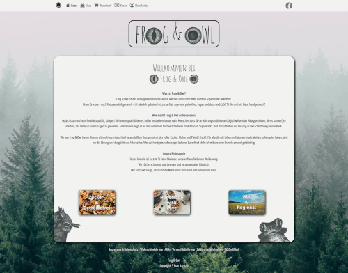 Portfolio Frog & Owl